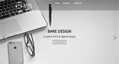 Desktop Screenshot of baredesign.com.au
